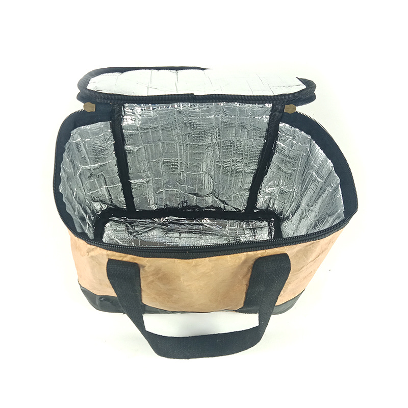 SGC28 personnalisé Dupont Tyvek étanche isolé papier fourre-tout sac isotherme pour pique-nique emballage alimentaire